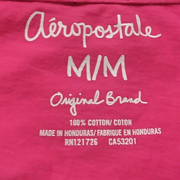 T-shirt, Aeropostale pink V-neck - Picture 4 of 6